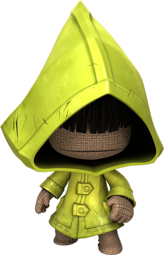 Littlebigplanet Png Transparent Image (black)