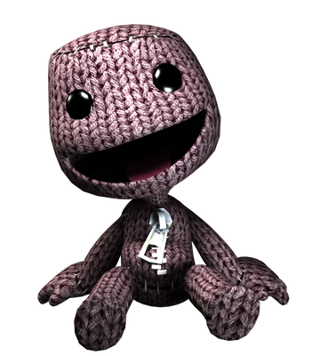 Littlebigplanet Transparent Png (white, black)