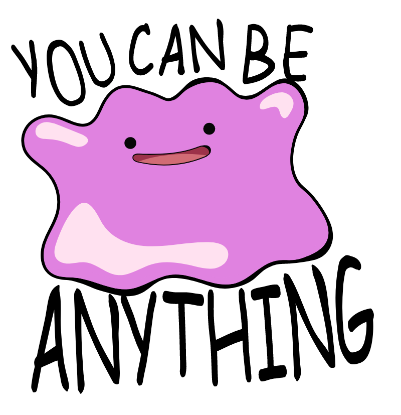 Ditto Png Free Image (violet, black, lavender, white)