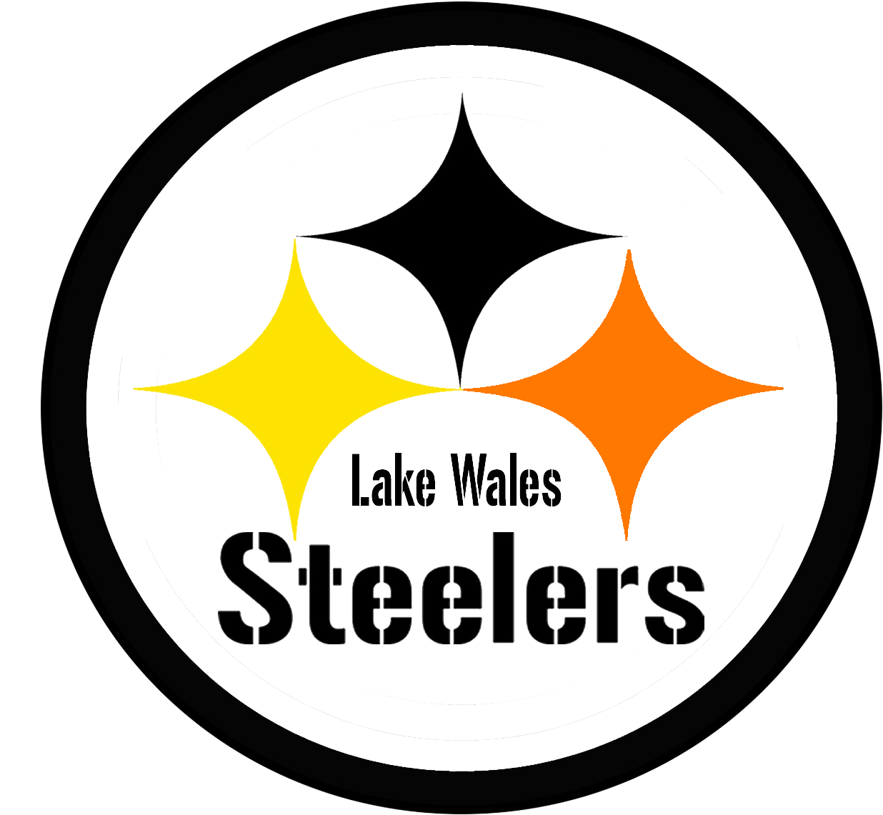 Pittsburgh Steelers Png Clipart (white, gold, black, orange)