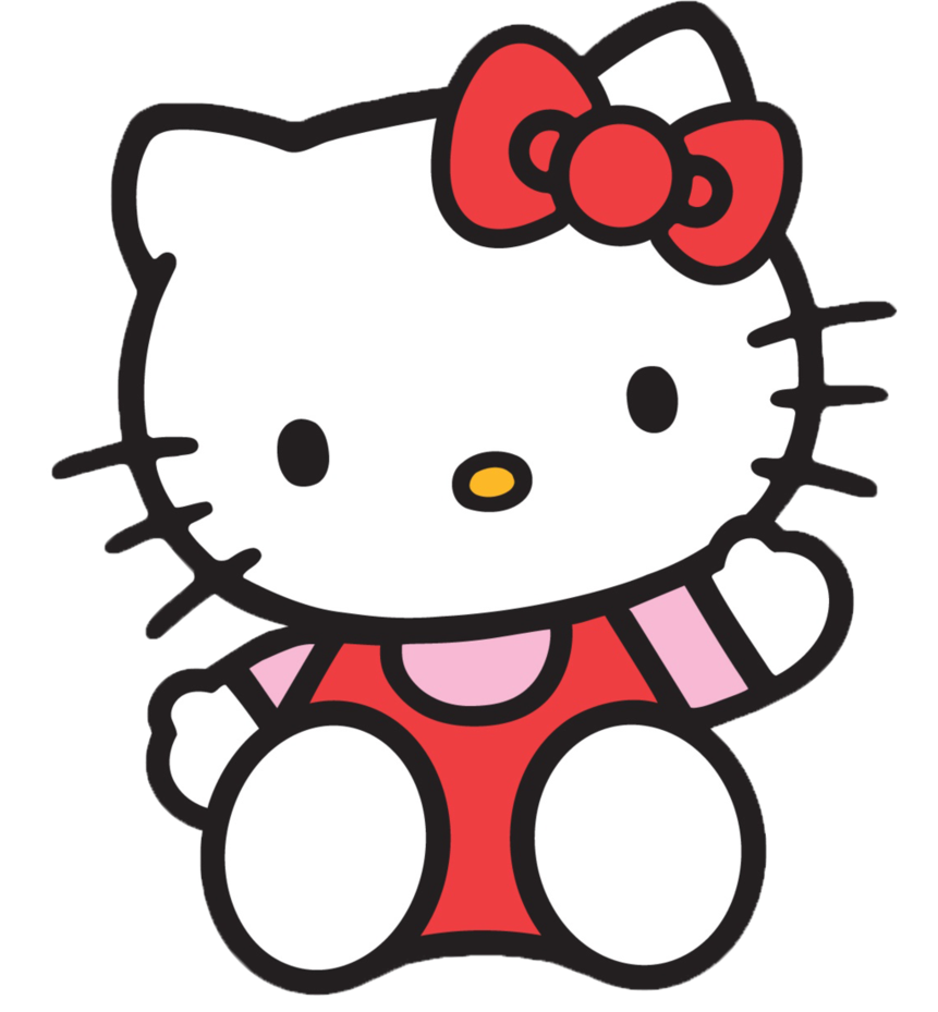 Kitty Png Clipart (white, pink, chocolate, black)