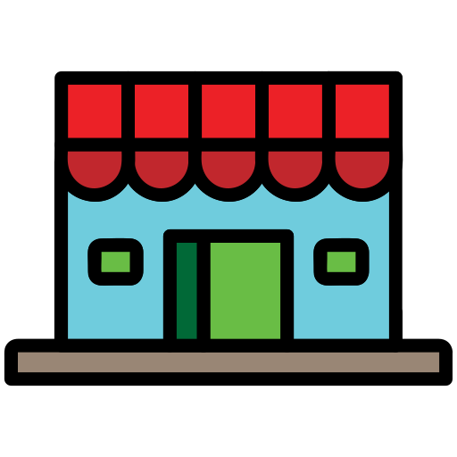 City Elements Ecommerce Market Shopping Store Free Transparent Png Icon Download (silver, red, black, gray, chocolate)