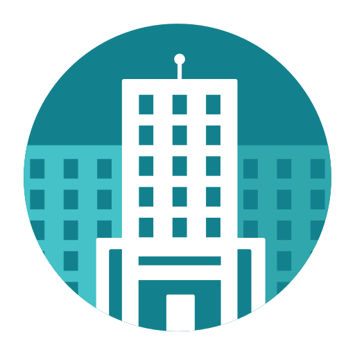 Citycons Building Icon Free Transparent Png Icon Download (teal, greenish blue, black, white)