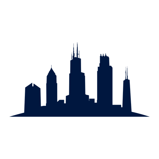 Cityscape Png Image (black, navy)