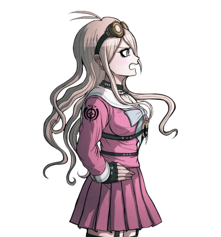 Miu Iruma Png Clipart (black)