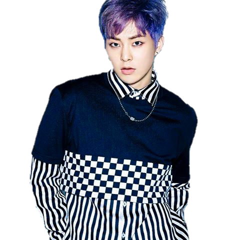 Xiumin Png Transparent Images (black, white)