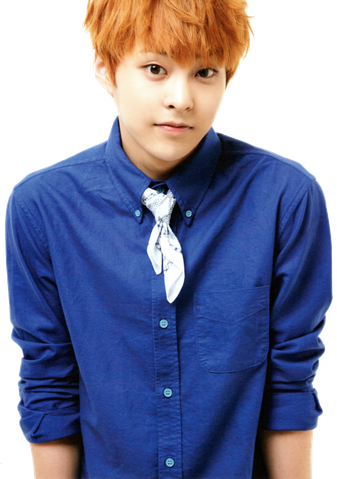 Xiumin Png Transparent Photo (teal, black, gray, white)