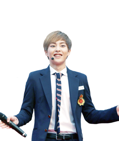 Xiumin Png Transparent (teal, black, white)