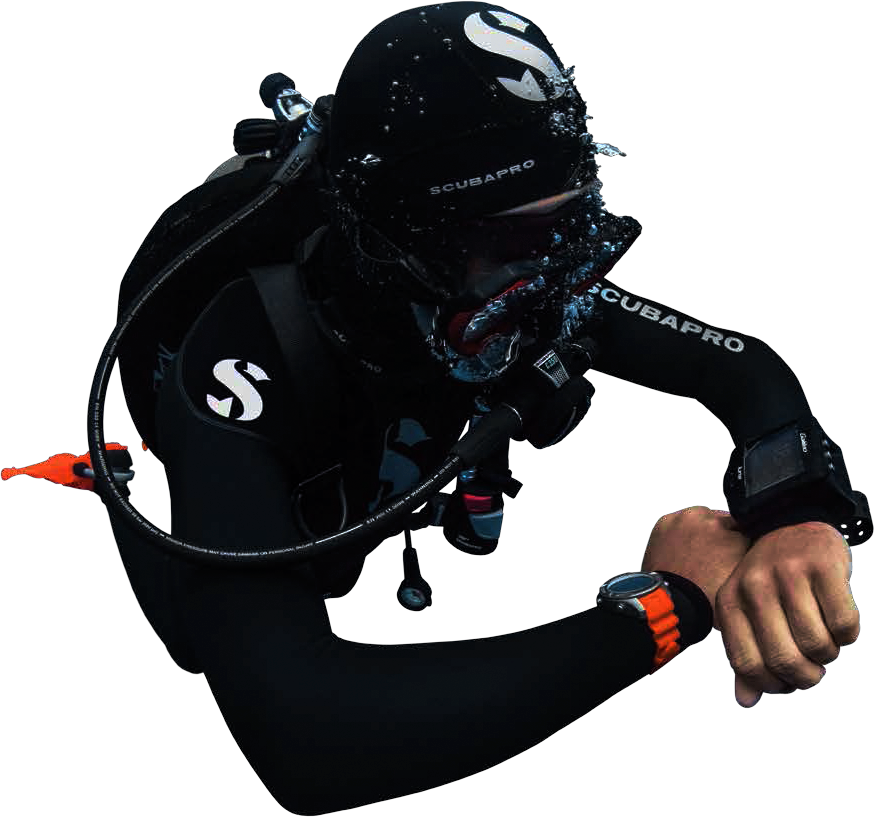 Diver Png Images (black, white)