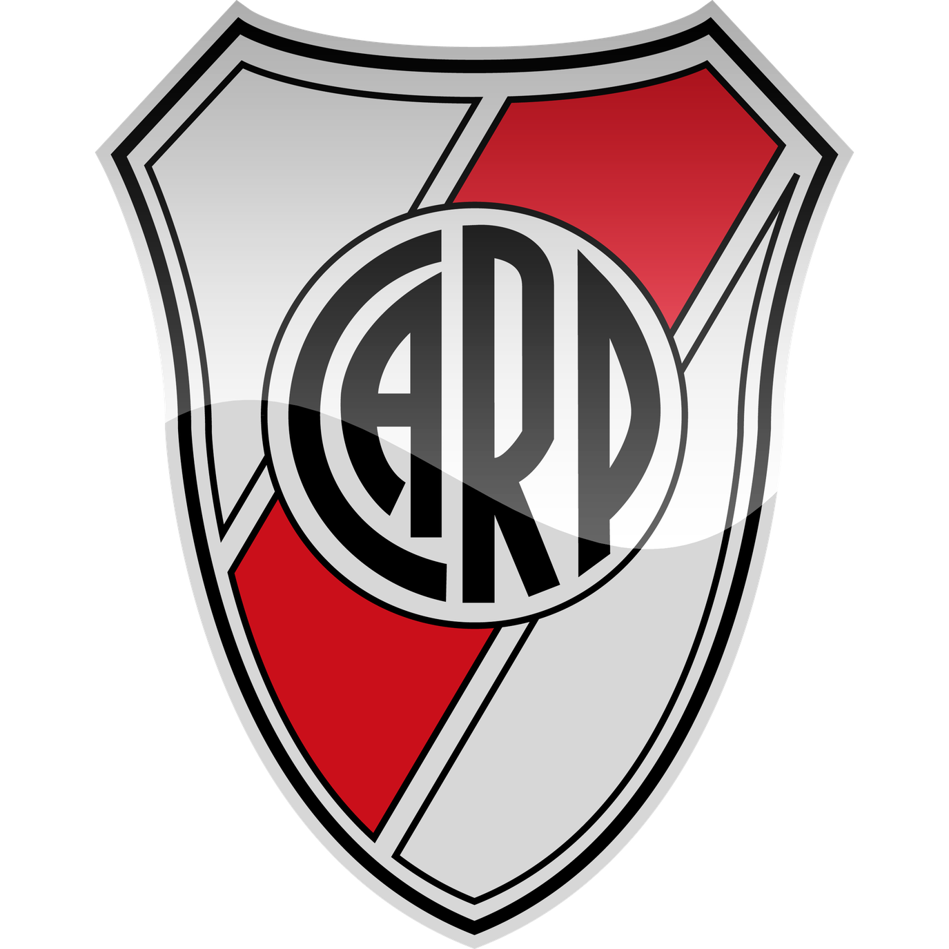 River Plate Png Image (lavender, red, black, silver, white)