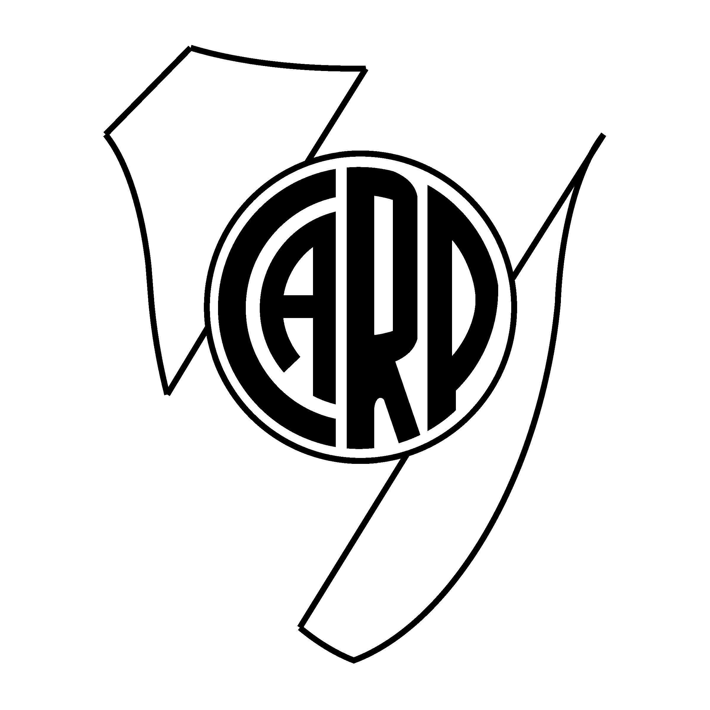 River Plate Png (gray, black, silver, indigo, white)