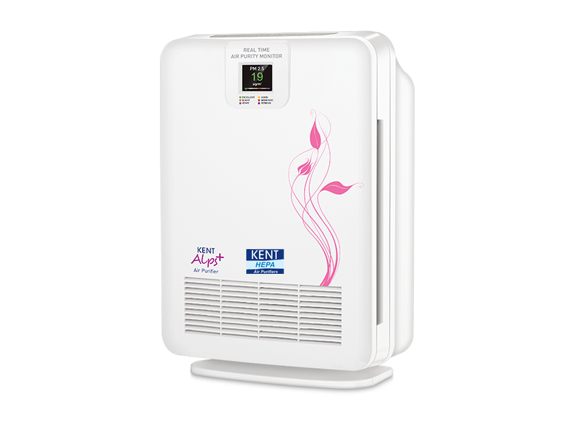 Living Air Purifier Transparent Png (white, lavender)