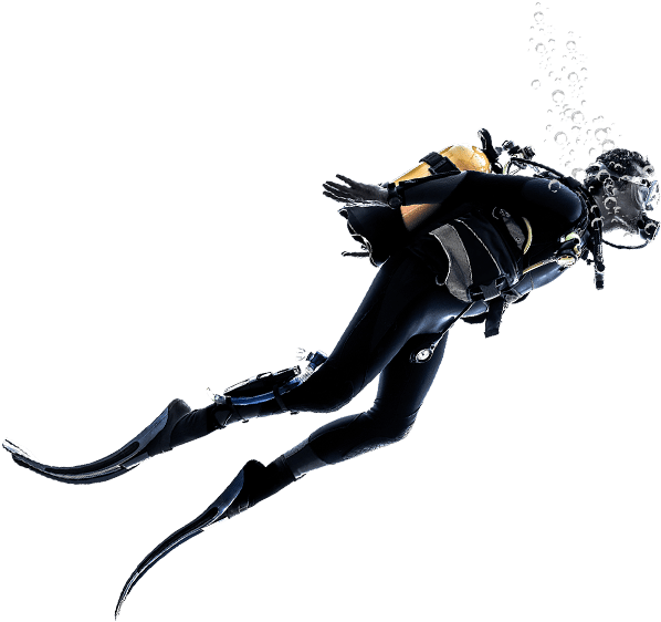 Diving Png Clipart (black)