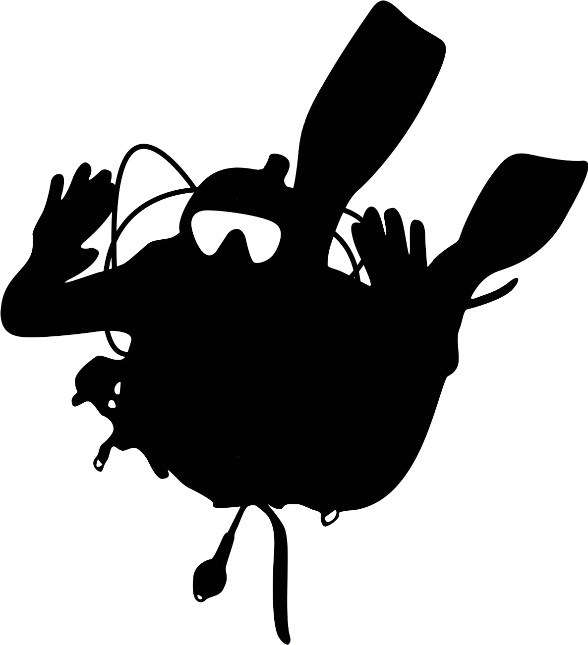 Diving Png Picture (black)