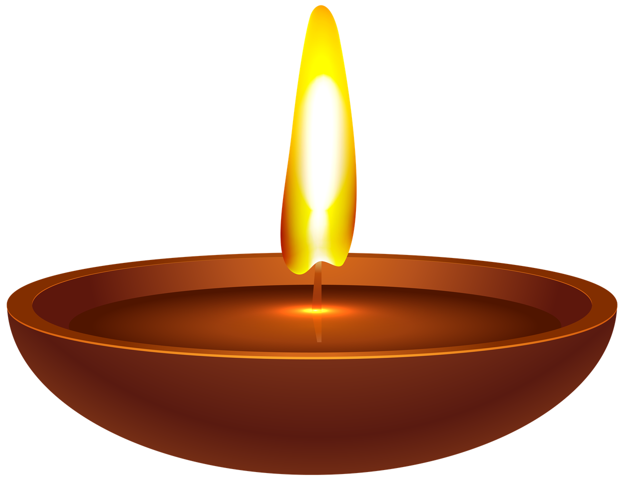 Diwali Diya Png File Download Free (black, white, maroon)