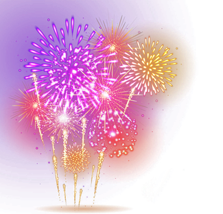 Diwali Firecracker Png Clipart Background (black, indigo)