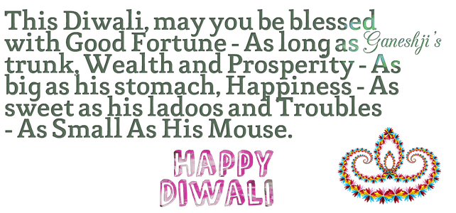 Diwali Messages Png Hd Quality (black)