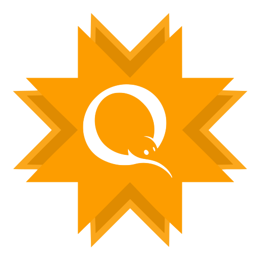 Qiwi Free Transparent Png Icon Download (orange, black)