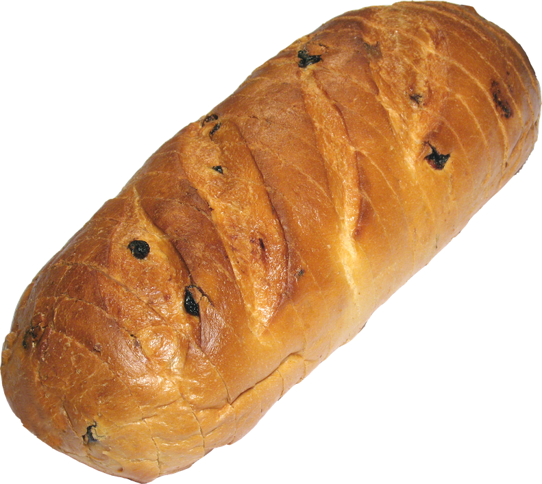 Mixed Grain Italian Baguette Bread Png File (black, olive, chocolate, salmon)