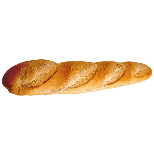 Mixed Grain Italian Baguette Bread Png Image (beige, white, gray, olive, maroon)