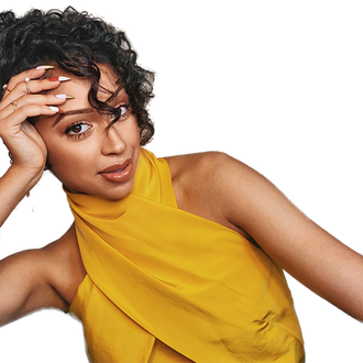 Liza Koshy Png File (black, orange)