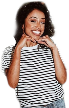 Liza Koshy Png Photo (black)