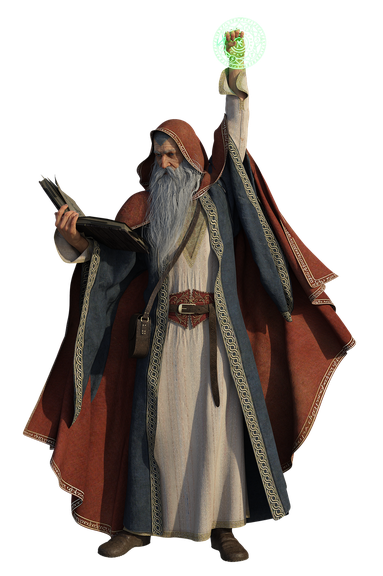 Wizard Magic Png Isolated Hd (black, gray)