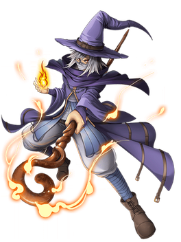 Wizard Png Image (black, orange, chocolate)