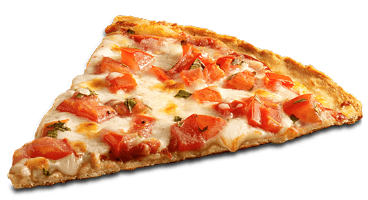 Pizza Slice Png Transparent Image (black)