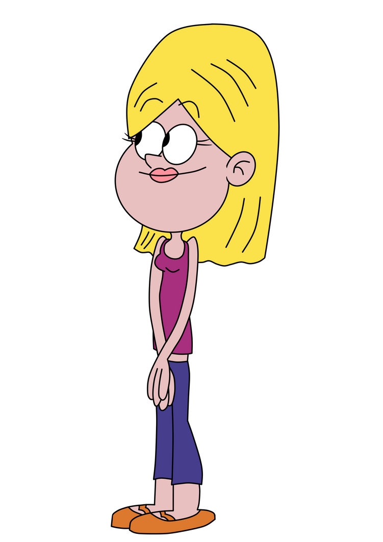 Lizzie Mcguire Cartoon Png (white, pink, black, gold)