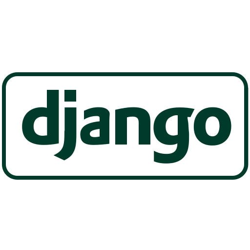 Django Line Logo Icon Free Nobackground Png Icon Download (black)