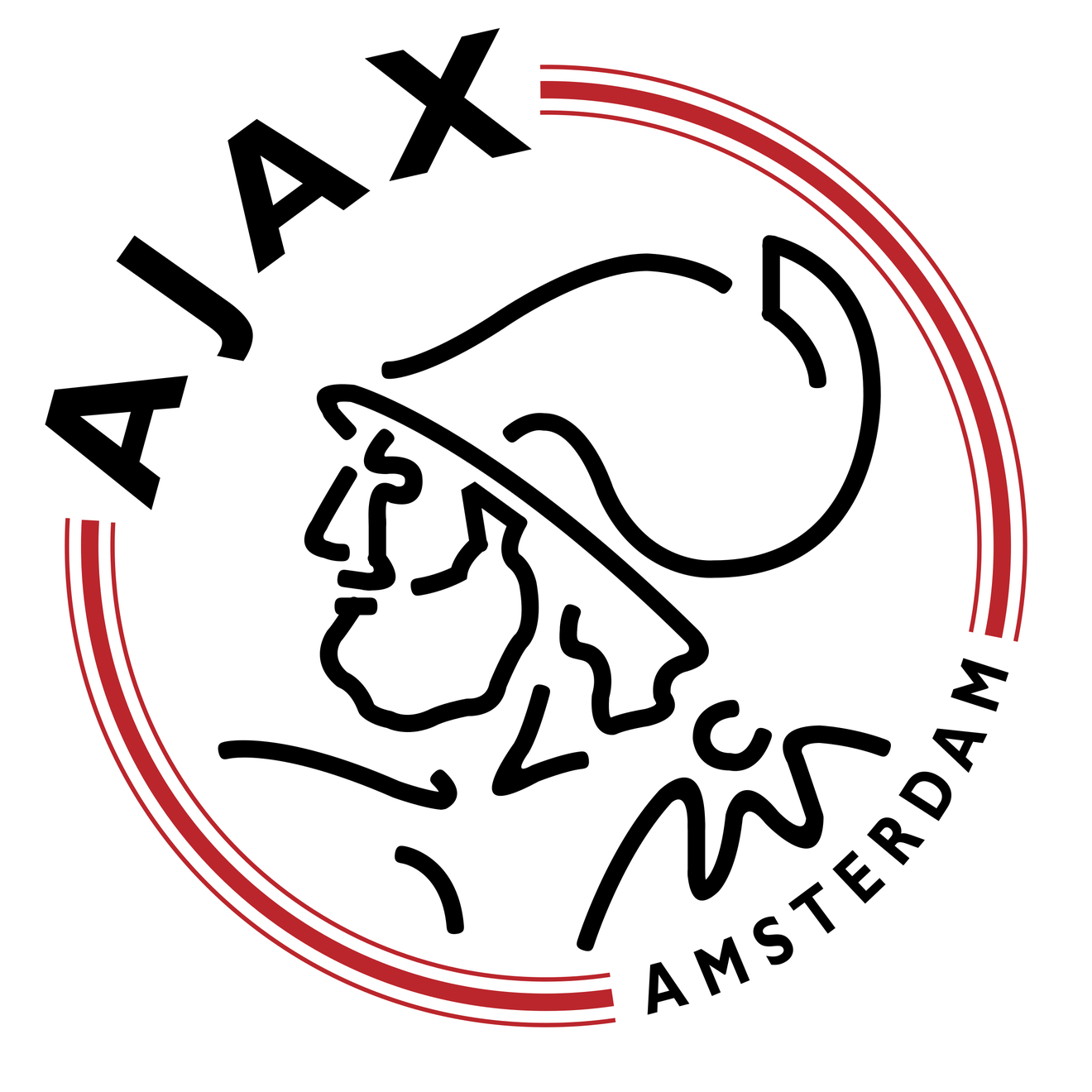 Ajax Logo Transparent Background (white, lavender, black)