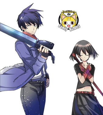 Akame Ga Kill Download Png Image (black, gray, silver)