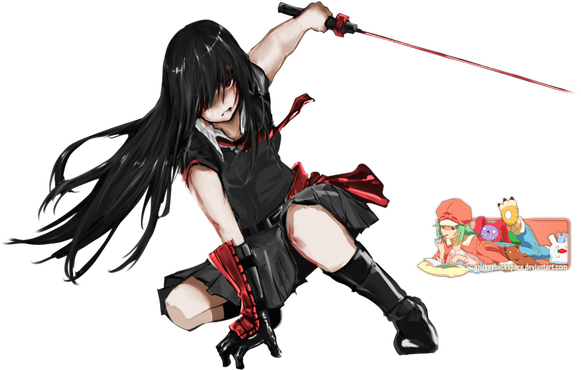 Akame Ga Kill Png Transparent (beige, black)