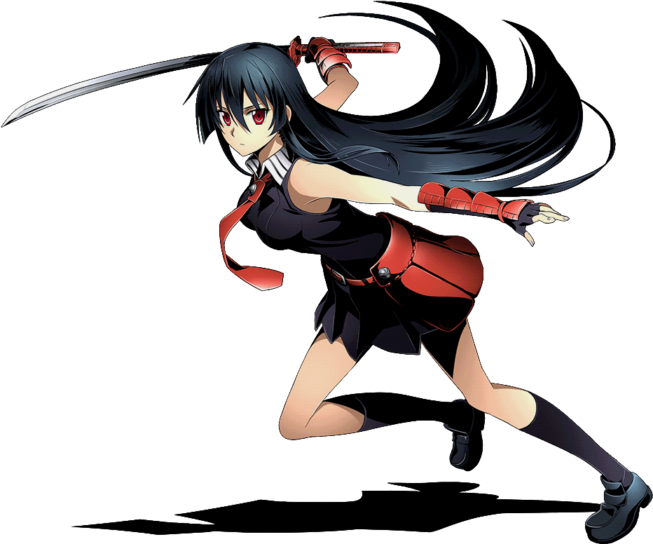 Akame Ga Kill Png (black)