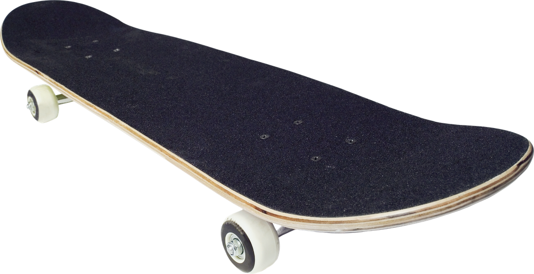 Skateboard Png File (black)