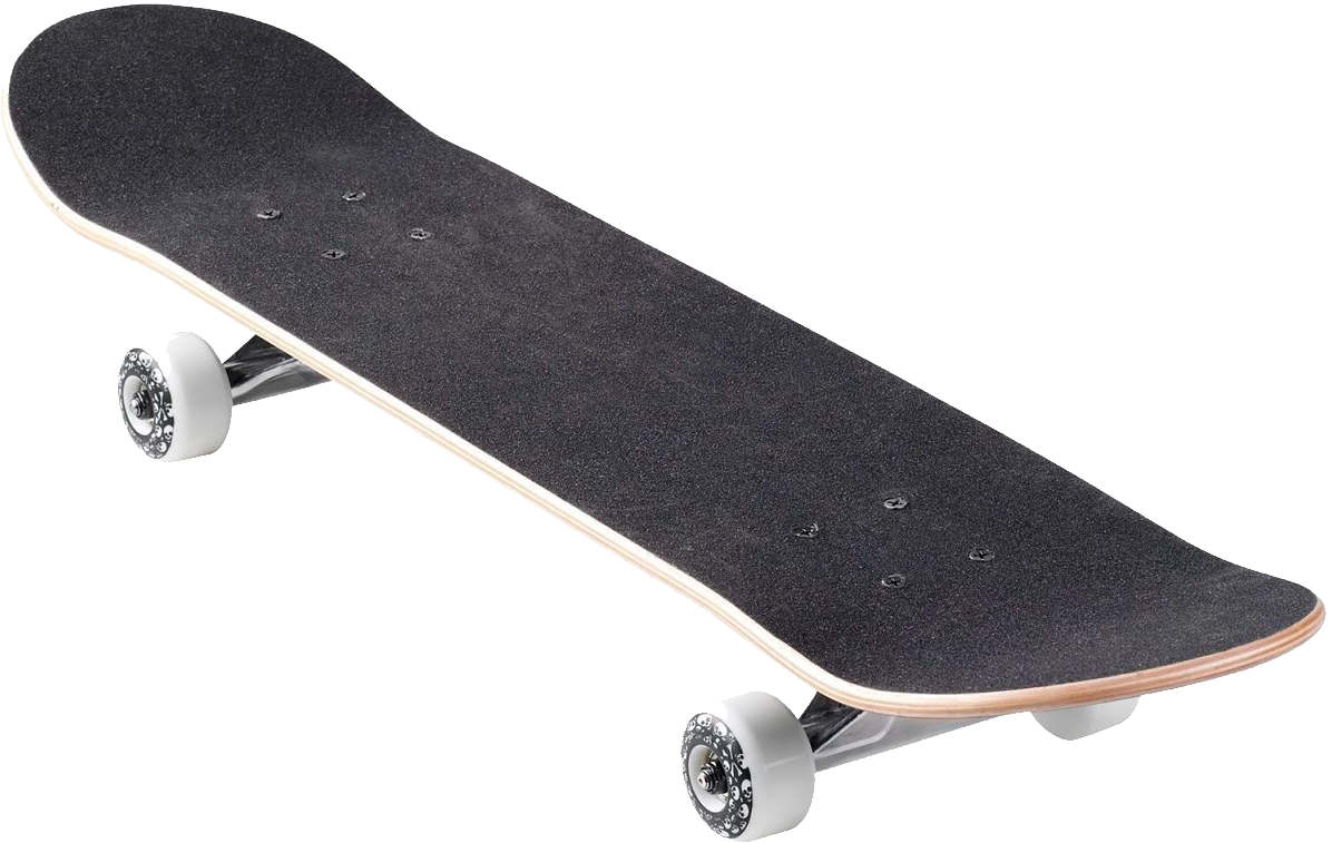 Skateboard Sport Equipment Png File (indigo, white)