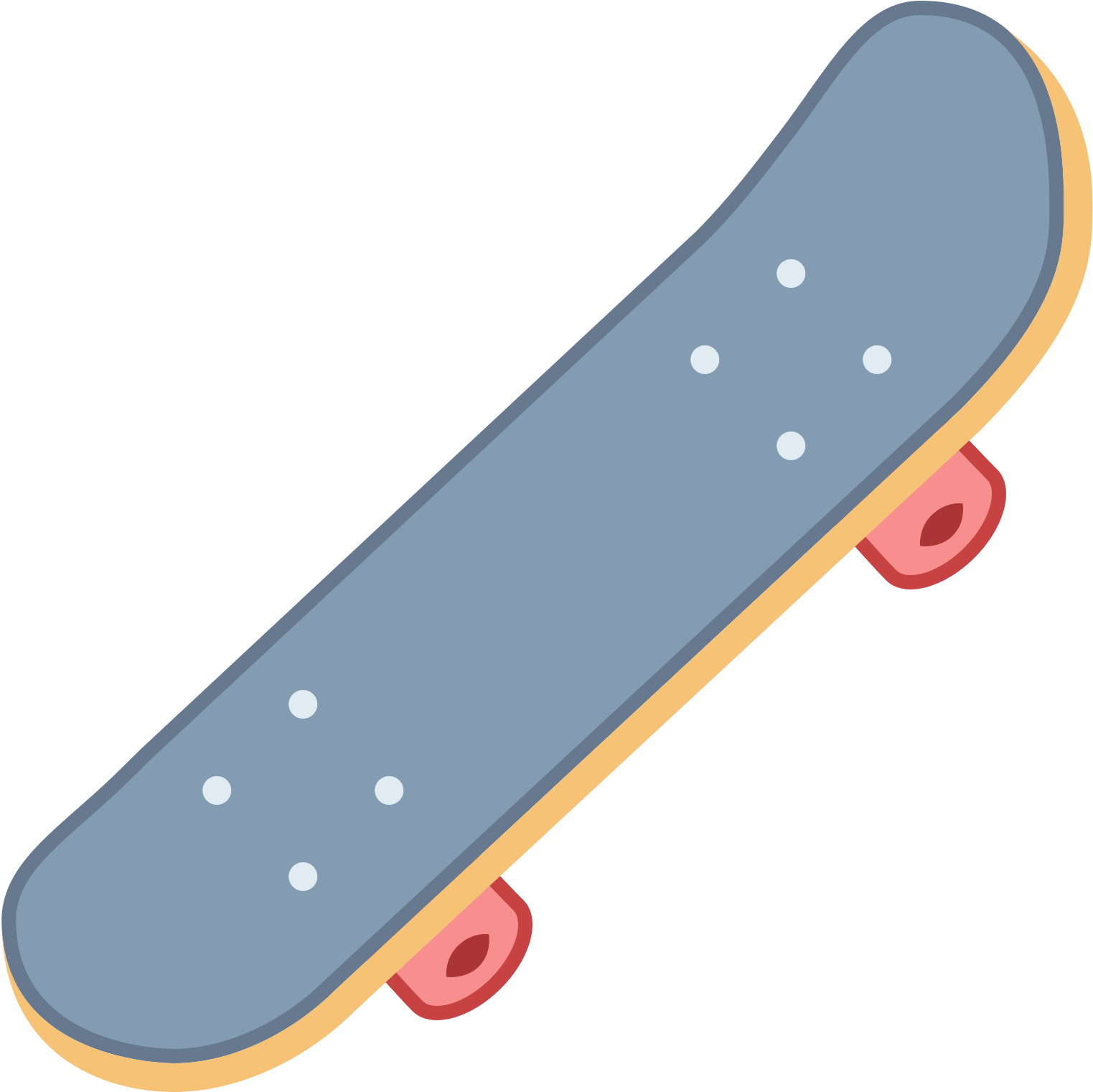 Skateboard Sport Equipment Png Images (black, salmon, gray)