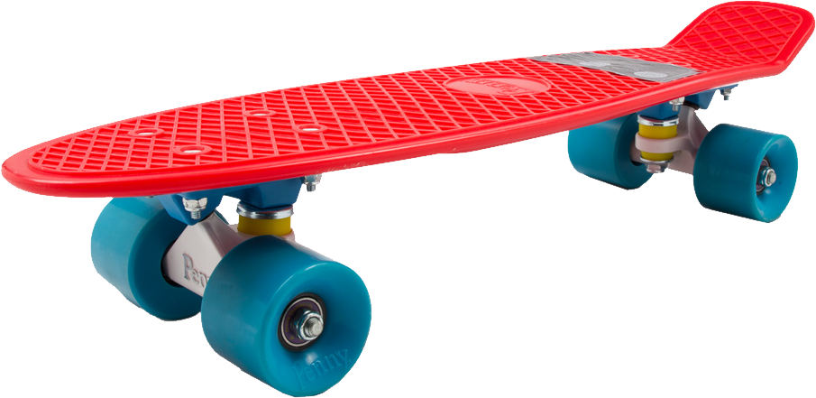 Skateboard Transparent (chocolate, salmon, red, white)