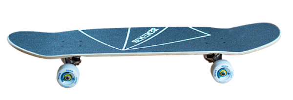 Skateboarding Png High Quality Image (black, teal)