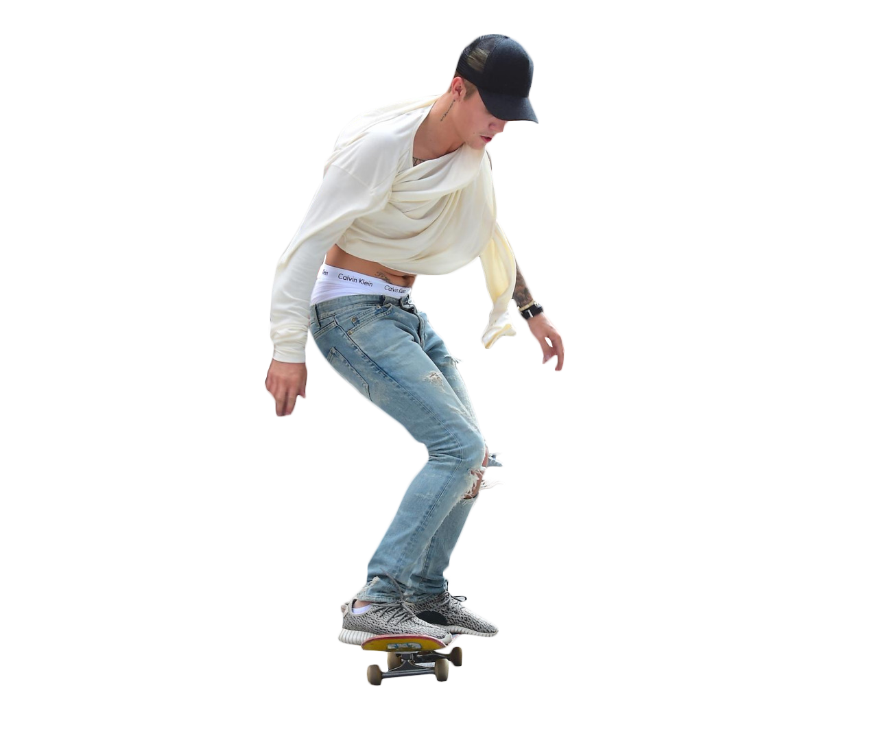 Skateboarding Png Photo (white, black, lavender, silver, beige)