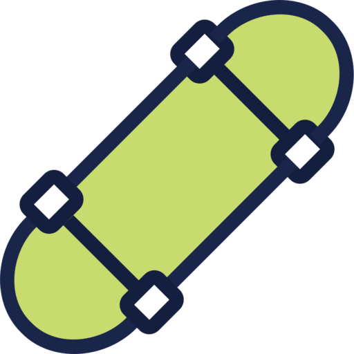 Skateboard Free Transparent Png Icon Download (silver, white, navy, black)