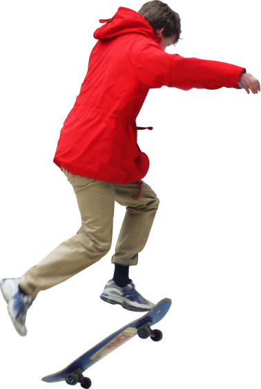 Skater Png Picture (black, red, maroon, gray)