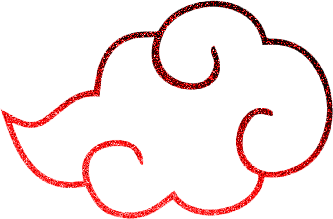 Akatsuki Logo Png Image (black, red, chocolate)