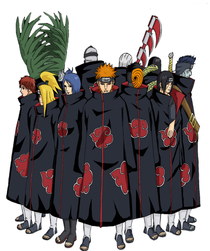 Akatsuki Png Free Download (black)