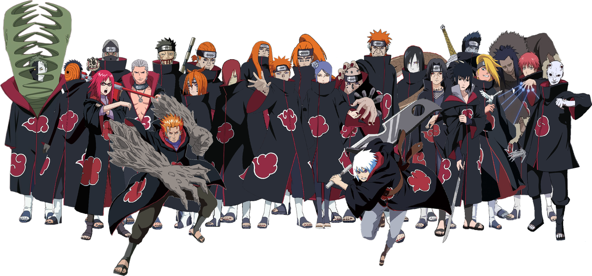 Akatsuki Png Transparent Image (black)