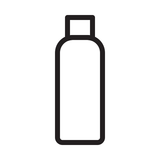 Skincare Toner Bottle Icon Free Png Icon Download (black)