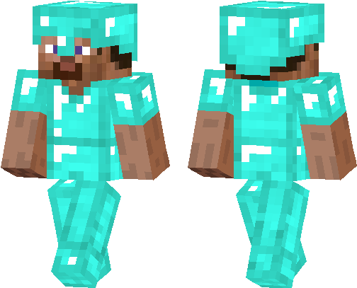 Skins For Minecraft Png File (black, greenish blue, white, gray)