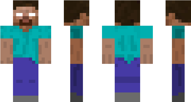 Skins For Minecraft Png Isolated Photo (black, indigo, teal, gray)