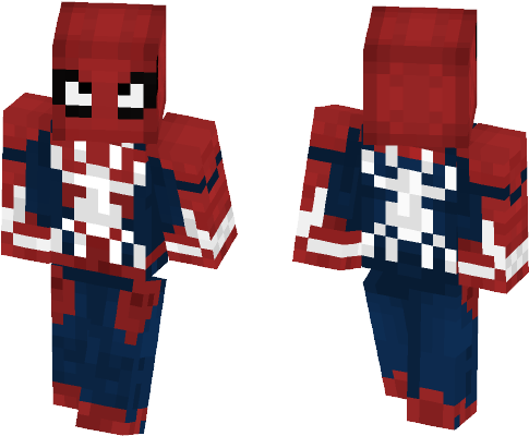 Skins For Minecraft Png Isolated Pic (black, navy, white, maroon)